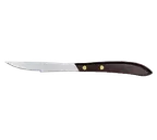 image of Libbey 201-2762 Steak Knife, 9" Pistol Grip, Black POM Handle, Stamped Plastic, 9" Length - 48/Case