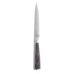 image of Libbey 201-2832 FrontierSteak Knife, 9.25" x 4.25" Serrated Blade, Stainless Steel - 12/Case