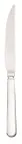 image of Libbey 213 5762 Steak Knife – 9" Fluted Baguette Blade, 18/0 Stainless Steel Handle - 36/Case