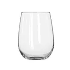 image of Libbey 221 Stemless White Wine Glass, 17 oz (4½" H×2⅞" Top×2" Base), Glass Safedge® Rim – 12/Case