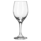 image of Libbey 3011 Wine Glass – 14 oz Tall Goblet, Stemmed, Partially Tempered Glass, Safedge® Rim, 24/Case