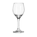 image of Libbey 3065 Wine Glass – 8 oz, 7¼" Height, 2⅜" Top, Tempered Glass, Safedge® Rim & Foot - 24/Case