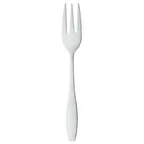 image of Libbey 318 029 Cocktail Oyster Fork, 6" Satin Finish, 18/0 Stainless Steel, Cresswell - 36/Case