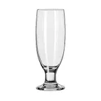 image of Libbey 3725 Pilsner Glass – 12 oz Clear, 7½" H, 2½" Top, Safedge® Rim & Foot, Footed - 36/Case