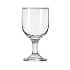 image of Libbey 3756 Goblet Glass - 10.25 oz, Safedge® Rim & Foot, 5-3/4" H x 3" Top x 2-3/4" Base - 24/Case