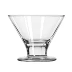 image of Libbey 3803 - 8 oz Footed Dessert Dish Safedge® Rim Embassy® Glass 3-3/8" H x 4-3/8" W 12/Case