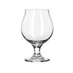 image of Libbey 3808 Belgian Beer Glass – 16 oz Snifter, Stemmed Footed, Tempered Glass, Safedge® Rim - 12/Case