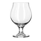 image of Libbey 3817 Beer Glass, 10 oz Tapered Snifter, Tempered Glass, Safedge® Rim & Foot - 12/Case