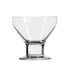 image of Libbey 3825 - Catalina 10 oz Footed Dessert Glass, 3 7/8" H x 4 1/4" W/D, Safedge® Rim - 36/Case