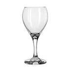 image of Libbey 3957 All‑Purpose Wine Glass, 10.75 oz Teardrop, Safedge® Rim & Foot, Stemmed - 36/Case