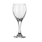 image of Libbey 3965 White Wine Glass – 8.5 oz Teardrop™, Safedge® Rim, 7‑1/8" H x 2‑5/8" T, - 24/Case