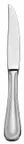 image of Libbey 4072762 Steak Knife – 8¼" Fluted Blade, 18/8 Stainless Steel, Piece Handle, Calais - 12/Case