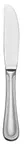 image of Libbey 407 554 - Calais 7" Bread & Butter Knife, 18/8 Stainless Steel Solid Handle - 12/Case