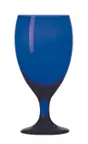 image of Libbey 4116B Iced Tea Glass, 16.25 oz Cobalt Stem, SheerRim®, 7" H x 3.25" Top x 3" Base - 12/Case