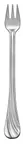 image of Libbey 491-029 Cocktail Oyster Fork, 6" 18/8 Stainless Steel, Serenade Collection - 12/Case