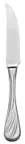 image of Libbey 491-2762 Serenade Steak Knife, 9¼" Fluted Blade, Steel Handle, 18/8 Steel, 8‑9" - 12/Case
