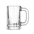 image of Libbey 5364 Beer Mug - 12 oz Stemless Glass, Clear Non‑Tempered, Height 5½" - 12/Case