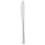 image of Libbey 660-5262 Windsor Dinner Knife, 8½" Fluted Blade, 18/0 Stainless Steel Solid Handle - 36/Case