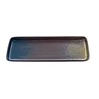 image of Playground 701212291000351 Rectangular Stoneware Platter 8"-5/8" x 3"-7/8" Dishwasher Safe - 1/Case