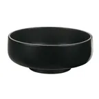 image of Playground 701311691021090 Bowl, 24 oz (6¼" Dia x 2⅜" H), Black, Microwave/Dishwasher Safe - 6/Case