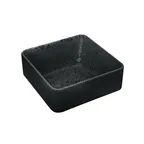 image of Playground 701321091021090 Stoneware Bowl, 6‑Oz (3½"x1¾") Black Ceramic Microwave Safe - 6/Case