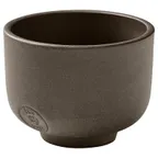 image of Playground 701540291000761 - China Cup, 3.4 oz Stoneware Eco‑Gres® Taupe Dishwasher Safe - 6/Case