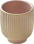 image of Playground 701545191000583 Cup 3.4 oz (2.75" Dia) Rose Nara Microwave Dishwasher Safe - 6/Case