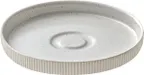 image of Playground 701695091000582 Saucer 5.5"-5.99" Round Stoneware White Microwave Safe Dishwasher - 6/Case