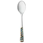image of Reserve by Libbey 702001 Teaspoon, 6-1/8" Micro-Burnt Handle, 18/8 Stainless Steel - 12/Case