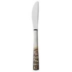 image of Reserve by Libbey 702 554 - 7-1/4" Bread & Butter Knife, Burnt Handle, 18/8 Steel, 12/Case