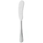 image of Reserve By Libbey 703053 Butter Spreader, 5-7/8" Sand‑Blasted Handle, 18/8 Stainless Steel - 12/Case