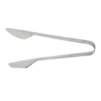 image of Libbey 7225 000 Windsor Serving Tongs, 7½" Stainless Steel, 6-7" Length, Professional Grade - 1/Case
