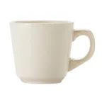 image of Libbey 740-901-007 Jose Cup - 7 oz (3‑1/3" Dia x 3" H) Cream White Porcelain Porcelana™ - 36/Case