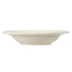 image of Libbey 740-901-024 Soup Bowl – 9" Dia x 1-3/4" H, 24-1/4 oz, White Porcelain Rolled Edge - 24/Case