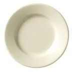 image of Libbey 740-901-055 - 5½" Round Porcelain Plate, Cream White, 5.5" Dia x 1" H, Rolled Edge - 36/Case