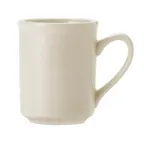 image of Libbey 740-901-080 Delmonico China Mug, 8‑Ounce White Porcelain, 3" Dia x 3‑3/4" H - 36/Case