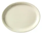 image of Libbey 740-901-115 Oval China Platter, 11½" L x 9¼" W x 1⅛" H, White Porcelain, Narrow Rim - Case