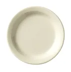 image of Libbey 740-901-215 Plate – 5½" Diameter Round Porcelain, Cream White, Narrow Rim - 36/Case