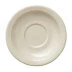 image of Libbey 740-901-512 China Saucer, 5.5" x 1" Round Narrow Rim, Cream White Porcelain - 36/Case