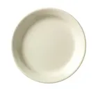 image of Libbey 740-901-712 - 7¼" Cream White Porcelain Dinner Plate, Round, Narrow Rim, 7.25" x 1", 36/Case