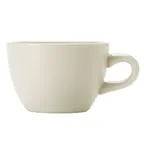 image of Libbey 740-901-888 Mohawk Cup, 8 oz (3‑3/4" Dia × 2‑1/2" H), White Porcelain, Non‑Stackable - 36/Case