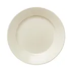image of Libbey 740-901-958 China Plate – 9.75" x 1.33" Round Rolled Edge, Cream White Porcelain - 24/Case