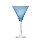 image of Libbey 7402/AK1K2K Martini Glass – 9.5 oz Sapphire, 8" Height, 4 3/8" Top, 3 1/4" Base - 12/Case