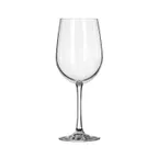 image of Libbey 7504 Vina Tall Wine Glass, 18.5 oz, 9"-11" Height, Stemmed Glass with Finedge® Rim - 12/Case