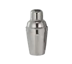 image of Libbey 75134 - 3-Piece Stainless Steel Cocktail Shaker Set, 8 oz, Shaker, Strainer, Jigger - Case