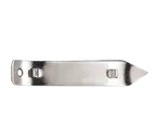 image of Libbey 75138 - 4" Nickel Plated Bottle Opener, Heavy Duty Bar Tool, 4" Size, Nickel Finish - 60/Case