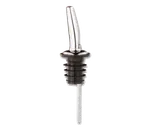image of Libbey 75285 Liquor Pourer - 1"½ Tapered Stainless Steel, Silver Spout, No Collar - 60/Case