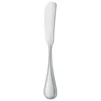 image of Libbey 774053 Butter Spreader – 6‑5/8" FlatHandle, 18/8 Stainless Steel, Geneva Collection - 12/Case