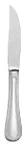 image of Libbey 774 5762 Steak Knife – 8½" Fluted Blade, 18/8 Stainless Steel Handle, Geneva - 12/Case