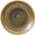image of Heart & Soul 801121541000102 China Plate, 5.91" x 5.91" Round Coupe Porcelain, Cumin Finish - 6/Case